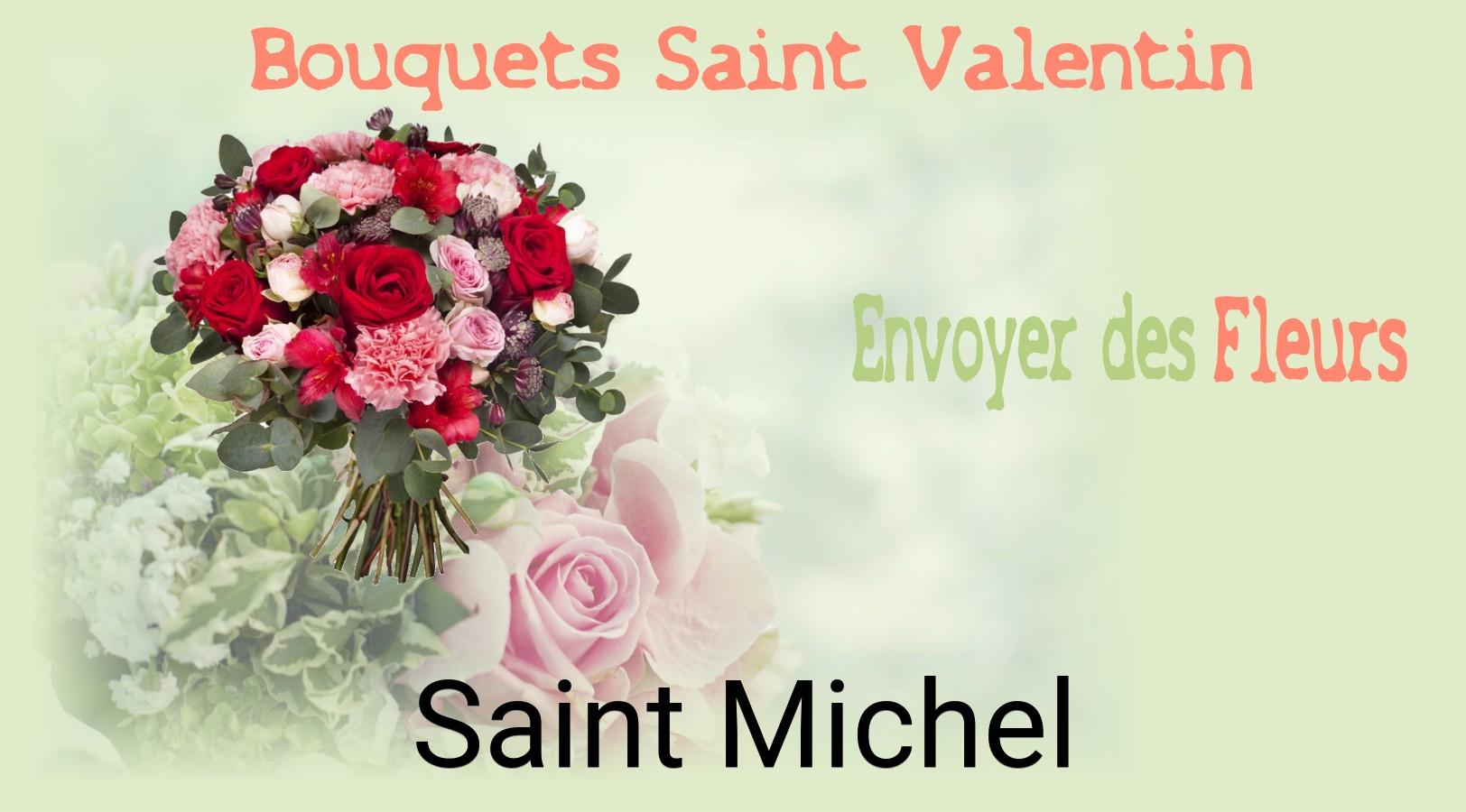 Roses de Saint-Valentin livrées à Saint-Michel